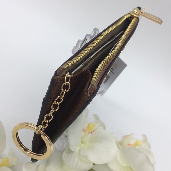 Jet Set Travel Sm TZ Coinpouch W ID Leather Brown - Picture 2 of 8